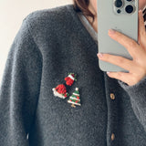 Handmade Christmas Brooch