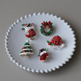Handmade Christmas Brooch
