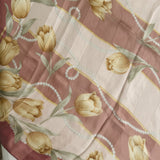 Pearl Tulip Silk Scarf