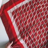 Red Tiles Scarf