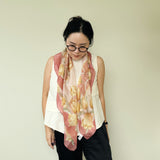 Pearl Tulip Silk Scarf