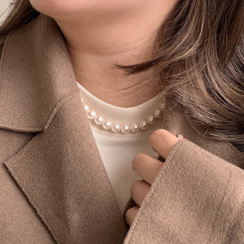 Hepburn Necklace (Premium Auth Pearls)