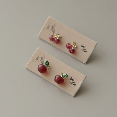 Cherry / Apple Studs