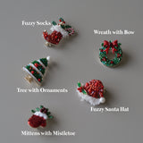 Handmade Christmas Brooch
