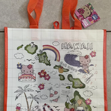 Hello Kitty Hawaii Map Exclusive Waterproof Shopping Bag