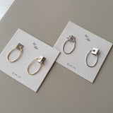 Oval Dainty Hoop